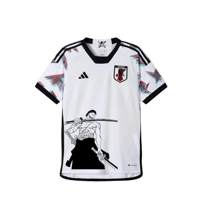 JAPAN 2022/23 SHIRT - AWAY EDITION ZORO THREE SWORD STYLES - JFA x ANIME